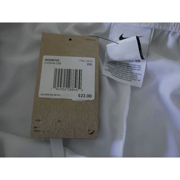 Nike Women's Dri-FIT Academy Knit Soccer Shorts (White) XXL - Picture 7 of 12